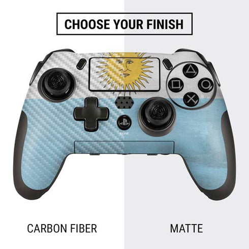 Argentina Flag Distressed PlayStation Scuf Vantage 2 Controller Skin